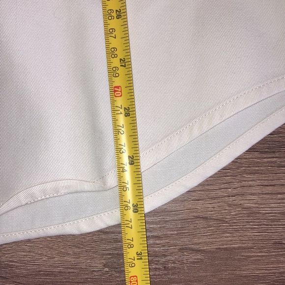 Mens Medium Cream Alexander Julian Colours Button Up Shirt - Picture 7 of 12